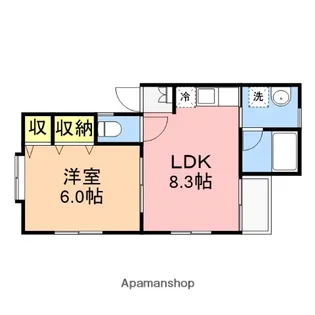 プロスパ【1階】の間取り