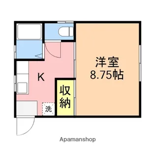 メゾンサウスA【2階】の間取り