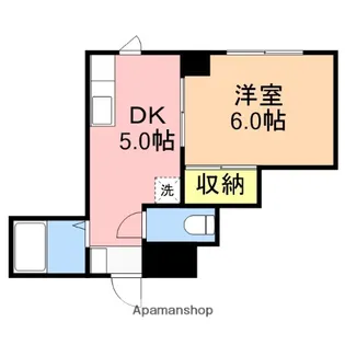 コーポ寄附町【3階】の間取り