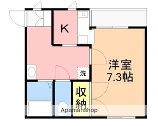 ヴィラYAMADA【2階】の間取り