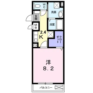 ミニヨンハウス【1階】の間取り