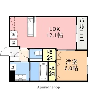 ALLURE(アリュール)【1階】の間取り