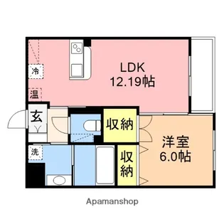 ALLURE(アリュール)【3階】の間取り