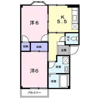T・Jプレイス【1階】の間取り