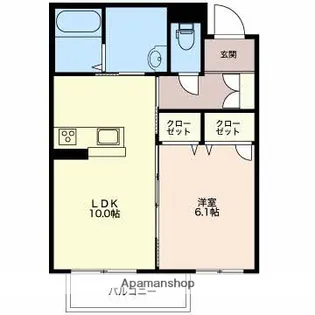 LAVERT SK【3階】の間取り