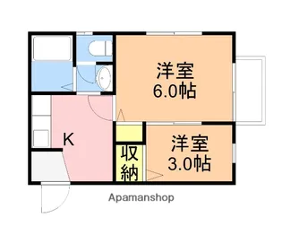 ピジョンA【1階】の間取り