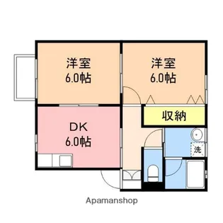 オーディアス【Ⅲ205号室】の間取り