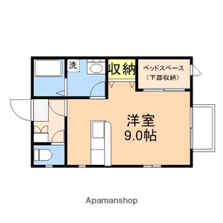 ワンダーヒルズ【2階】の間取り