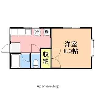 セレクティ【201号室】の間取り