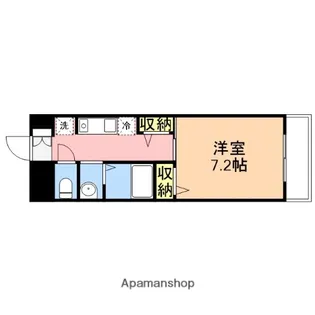 パンシオン空港西【3階】の間取り
