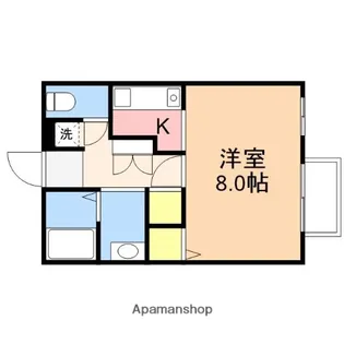 SAJA−MELODY【2階】の間取り
