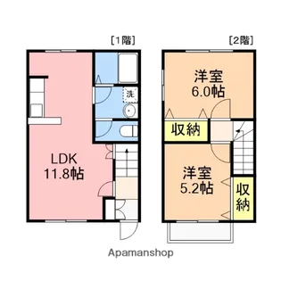 サンライズアベニュー木崎【A-1号室】の間取り