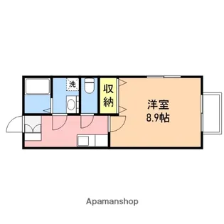 カルムール【1階】の間取り