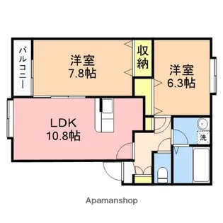 パークⅠ【2階】の間取り