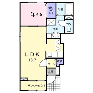 パーチェ【1階】の間取り