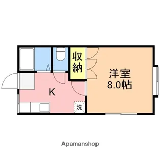 プリオールⅠ【2階】の間取り