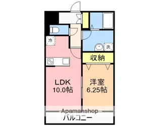 ジャンティ【3階】の間取り