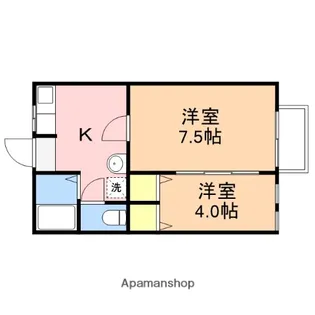 エクセレントC【1階】の間取り