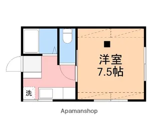 ハウスブライト【201号室】の間取り