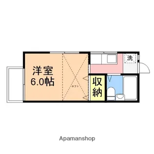 シャルム天神尾【2階】の間取り