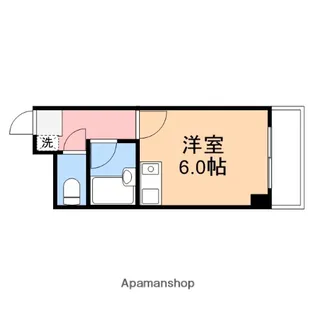 パレ・ドール日の出新潟【5階】の間取り