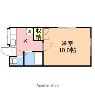 セトルハウス A【201号室】の間取り