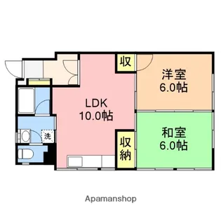 東幸ビル【3階】の間取り
