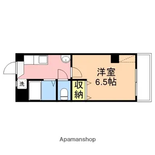 丸岩ビル【206号室】の間取り