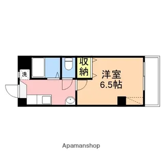 丸岩ビル【205号室】の間取り
