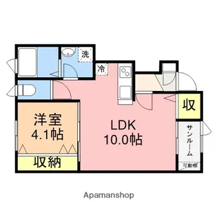 COMODOⅢ【1階】の間取り