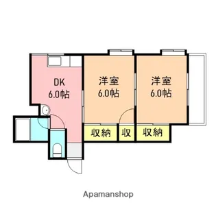 T&K上木戸【C号室】の間取り