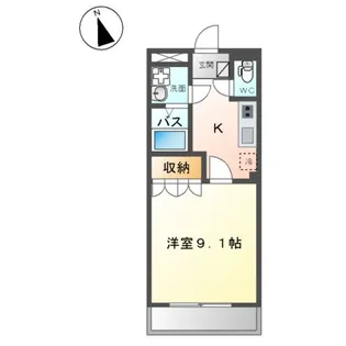 ノーブル Ⅳ【2階】の間取り