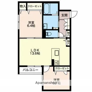 CHOPS【2階】の間取り