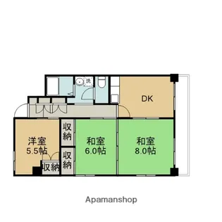 メゾン・ロベリア【3階】の間取り
