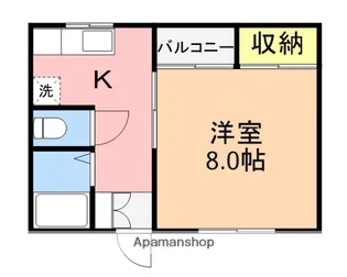 レジーナハウス【1階】の間取り