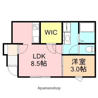 アーバン礎町【105号室】の間取り