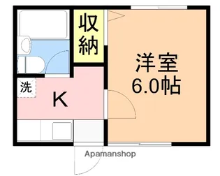 コーポグリーン【A号室】の間取り