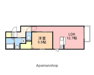 アルメントヤマト【303号室】の間取り