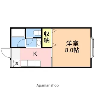 スターハイツ【2階】の間取り
