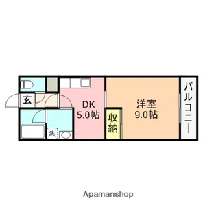 メゾンセンチュリー【2階】の間取り