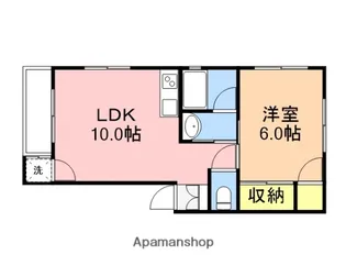 メゾン北葉【201号室】の間取り