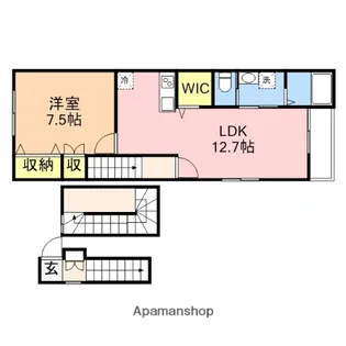 ノースティアラ【3階】の間取り