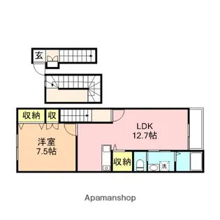 ノースティアラ【3階】の間取り