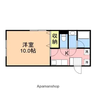 プラザ旭町【1階】の間取り