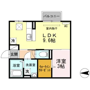 ソレイユ ルバンⅢ【1階】の間取り