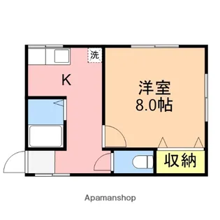 コーポ環【2階】の間取り