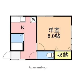 コーポ環【1階】の間取り