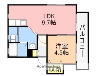コーポ木村【2階】の間取り