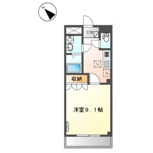 グランシャリオ【1階】の間取り