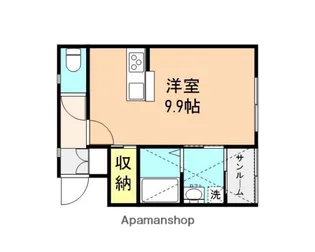 CASA南浜【2階】の間取り